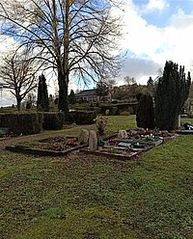 Blick über den Friedhof